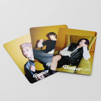 54ชิ้นกล่อง Bts Photocard 2021 Butter Album Lomo แผ่นโปสการ์ดสําหรับติดตกแต่งบัตรโฟโต้การ์ด