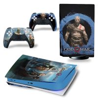 PS5เกม God War สติ๊กเกอร์สกินแผ่นดิสก์ PS5ไวนิลสติ๊กเกอร์สกินฝาครอบสติกเกอร์รูปลอกสำหรับเครื่องควบคุมและคอนโซล PS5