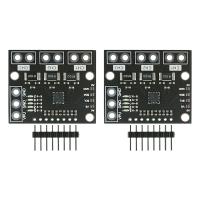 2X I2C SMBUS INA3221 Triple-Channel Shunt Current Power Supply Voltage Monitor Sensor Board Module Replace INA219