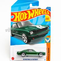 ❗ No. 192 65 MUSTANG 2 2 FASTBACK Ford Green Hot Wheels Alloy Small Sports Car192号 福特野马 绿色风火轮合金小跑车