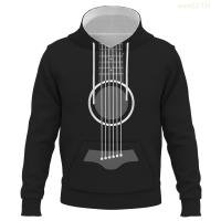 2021 New Spring Hooded Sweatshirts Men/Women Sweatshirt Hooded 3D Printing Clothing Guitar instrument Jacket Cosplay Hoodie Male Size:XS-5XL