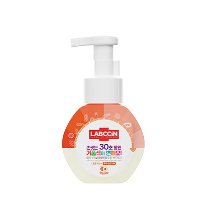 LABCCiN Color Changing Foaming Hand Wash Peach 250 ml แล็บซิน โฟมล้างมือเปลี่ยนสี กลิ่นพีช 250 มล.