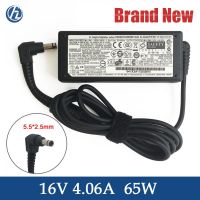 อะแดปเตอร์ AC สายไฟ16V 4.06A 65W ของแท้ใหม่สำหรับ CF-AA6413CM CF-AA6413C พานาโซนิคเครื่องชาร์จอุปกรณ์สายไฟและอะแดปเตอร์