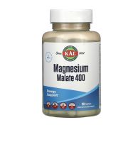 [ แมกนีเซียม (มาเลท) ] -  KAL , Magnesium Malate 400 x  90 เม็ด (Tablets)