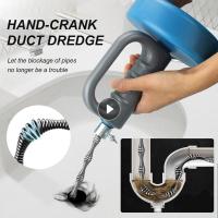 Drain Unblocker Flexible Rod Auger Snake Rod Kitchen Toilet Sewer Blockage Cleaner Pipe Dredger Hair Clogging Plumbing Tool Traps Drains