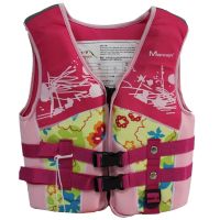 Water Sports Foam Life Jacket 4-10year Kids Life Vest For children Drifting swimming surfing jacket with Survival Safety Whistle  Life Jackets