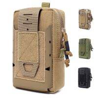 Men Tactical Molle Pouch Belt Waist Pack Bag Sports Running Belt EDC Hunting Bag Outdoor Mobile Phone Holder Case Small Pocket