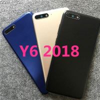 【Shell set]ด้านหลังฝาครอบด้านหลังแบตเตอรี่สำหรับ Huawei Y6 2018 / Y6 Prime 2018 5.7 Quot; ATU L21 L22 L31 L42 ATU LX1แบตเตอรี่