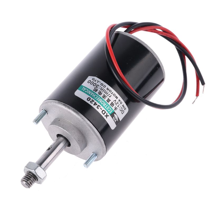 30W 12/24V Permanent Magnet DC Electric Motor High Speed CW/CCW DIY Generator K 