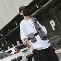 The tide tooling function of tactical vest pocket bag men and women more joker street high tide cool hip-hop personality street chest package