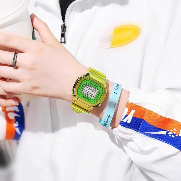 กีฬาเรียบง่ายนาฬิกาข้อมือผู้หญิงนาฬิกาข้อมือสตรีเกาหลีผู้หญิง-ins-u8g7