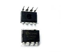 5 Pcs WS34063 34063 34063APG 3-40 V 8 PIN แรงดันไฟฟ้า Regulator IC ชุบชุบ - 8