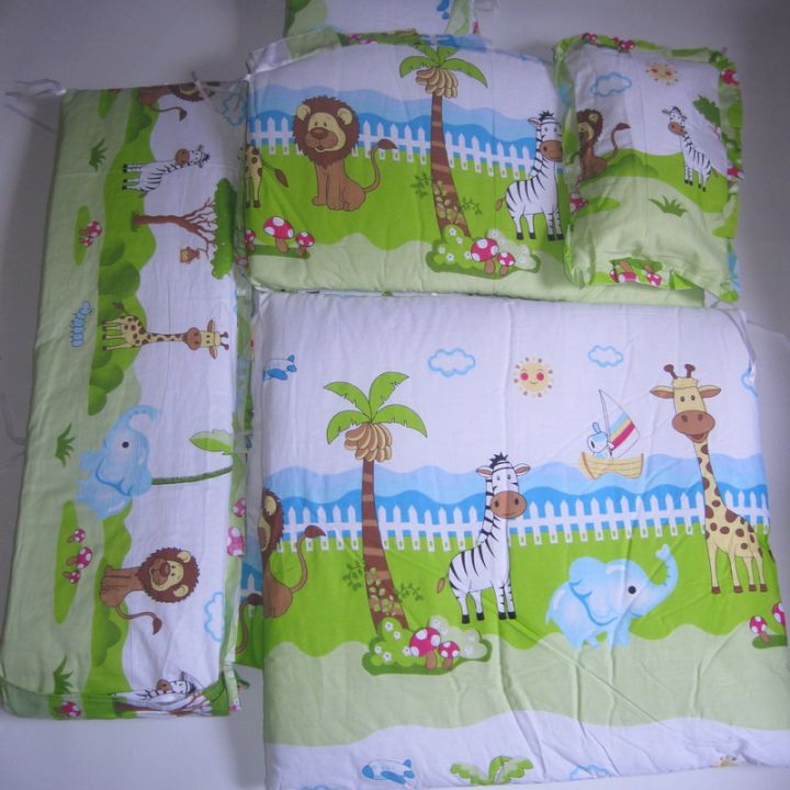 5pcs-newborn-baby-bedding-set-for-girl-boy-baby-crib-bedding-set-baby-crib-bumper-kids-crib-set-baby-bed-bumper-for-90x50cm-crib