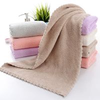 Coral Velvet Face Towel Microfiber Absorbent Bathroom Home Towel Soft Comfortable Breathable Towels Shower Hair Face Hand Towel Towels