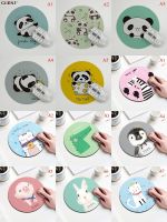 ♟  Cartoon Panda Rabbit Pig Cat Pattern Round Mousepad 200x200MM 11style Animal Mouse Pad Choose For Gift/game/office Tablet Mats