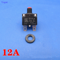 ?【Lowest price】Tirgat 1pc 3/4/5/6/7/8/10/12/13/15/16/18/20A breaker overload switch ตัวป้องกันปัจจุบัน