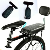 【LZ】☼๑❒  Bicicleta de volta assento da bicicleta criança assento capa de assento da bicicleta resto rack almofada com volta sela ciclo acessórios peças couro do plutônio