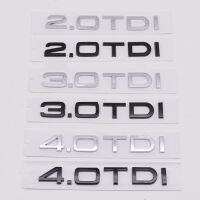 【LZ】●❃  Decalques de Carro ABS para Audi Trunk Fender Badge Decalques de Emblema Etiqueta Styling para Audi A6 Q5 Q7 SQ5 SQ7 A4 A3 B6 B7 B8 B9 20 30 40 logotipo da letra TDI