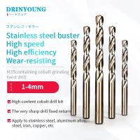 Cobalt Steel Twist Drill Bit M35 Stainless Steel Tool Set Accessories Metal Drills For Metal Stainless Stell Drilin 1 4mm