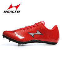 Health Breathable Men Track Field 100 400 Meter Light Sprint Spikes Professional Full-length Nail KM Running Sneakers