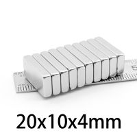 5-50pcs 20x10x4mm Strong Quadrate Neodymium Magnet 20mmx10mmx4mm NdFeB Magnetic 20x10x4mm Rare Earth Magnets 20x10x4mm N35