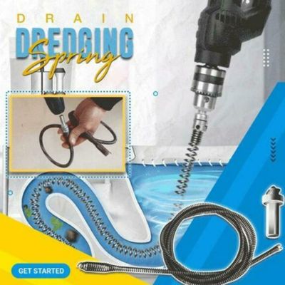 【CC】 1/2/3/4/5M Sewer Pipe Unblocker Sink Cleaning Drain Cleaner Clog Hole Remover Hair Tools
