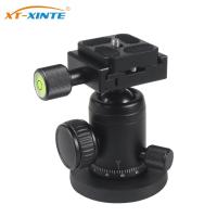 Panoramic Tripod Ball Head Mount 360 Swivel Aluminium Alloy Tripod Head with Quick Release Plate for DSLR Camera Tripod Monopod