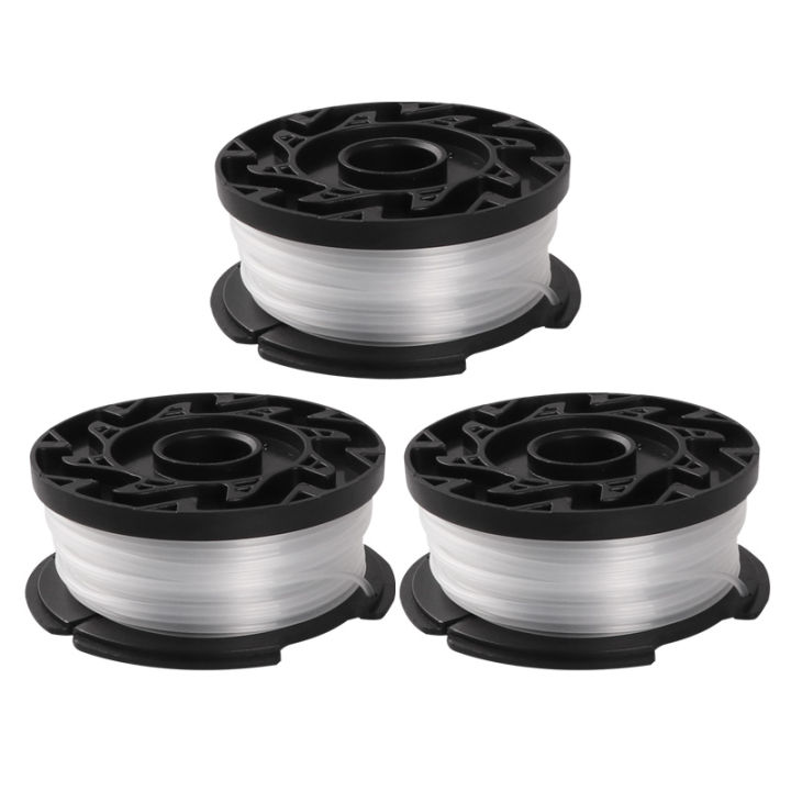 BLACK+DECKER Trimmer Line Replacement Spool, Autofeed 30 ft, 0.065-Inch,  2-Pack (AF-100-2)