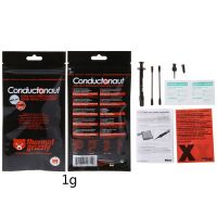 Thermal Grizzly Conductonaut 1Gการ์ดจอCPUการระบายความร้อนGPUโลหะเหลวสารประกอบความร้อนCoolerพัดลมซิลิโคนจาระบีความร้อน73 W/Mk