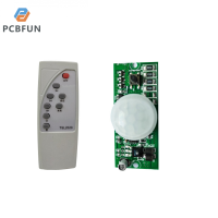 pcbfun บอร์ดคอนโทรลไฟถนนแบบบูรณาการพลังงานแสงอาทิตย์ทำจาก3.2V3.7V แผงวงจร + ตัวมนุษย์ควบคุมระยะไกลด้วยไฟแสงอาทิตย์ แผงวงจรไฟ โซล่า