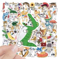 【CW】✉❁♦  50Pcs/Set Kawaii Anime Ink Stickers Laptop Cartoon Notebook Skateboard Cup Graffiti Sticker