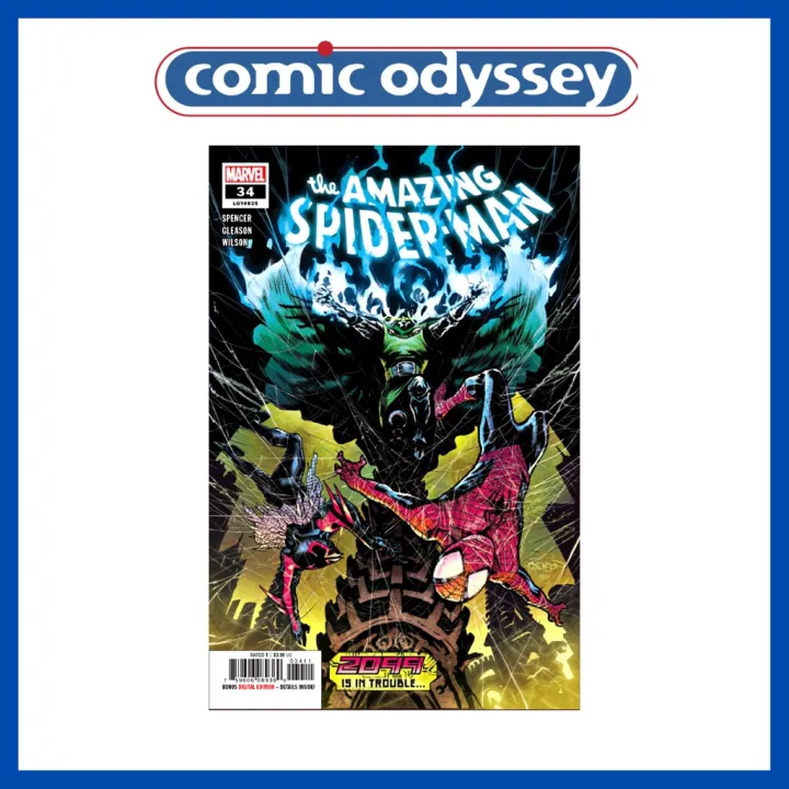 AMAZING SPIDERMAN 34 (2018) Patrick Gleason 2099 Regular Cover