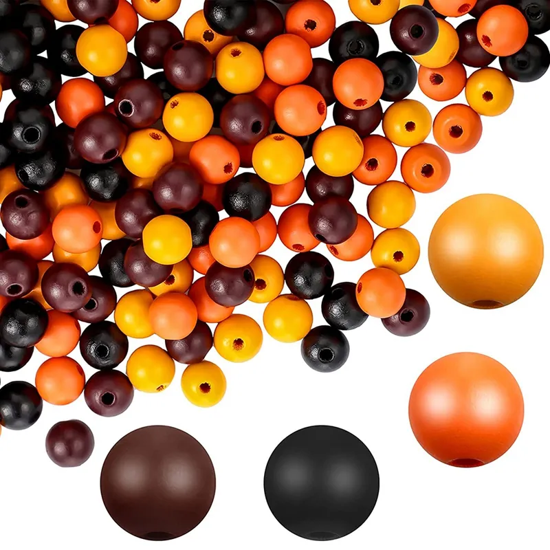 180Pcs Wood Round Beads Painted Painted Loose Beads Round Ball Wood Spacer Beads for DIY Crafts Making Home Decoration | Lazada.vn 180Pcs Wood Round Beads Painted Painted Loose Beads Round Ball Wood Spacer Beads For Diy Crafts Making Home Decoration | Lazada.Vn