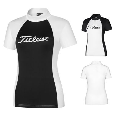 G4 XXIO Honma Titleist Mizuno Malbonﺴ  New summer golf sports short-sleeved ladies golf jersey breathable quick-drying casual sports T-shirt
