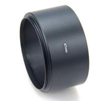 Standard 67mm Metal Lens Hood Cover for 67mm Filter/Lens