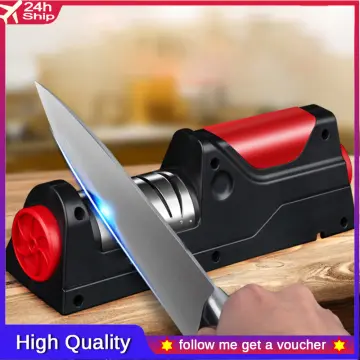 USB Electric Knife Sharpener Fast Automatic Sharpening Stone Whetstone  Grindstone Kitchen Knives Scissor Grinder Sharpener
