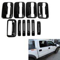 External Door Handle Covers with Keypad &amp; Tailgate Cover with Keyhole for 2004-2019 Ford F-150 F150