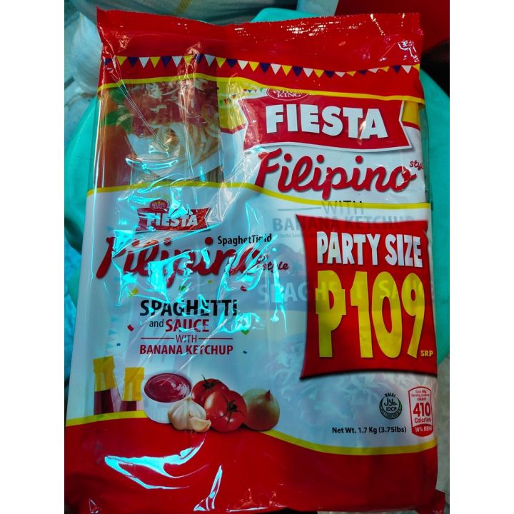 Fiesta Filipino Spaghettipid Fiesta Spaghetti Pasta 800g + Fiesta ...