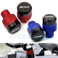 ♣✕♗ Motorcycle CNC Mirror Hole Plug Bolts Cover Screws Caps For Yamaha XMAX NMAX 125 300 250 Accessories Cafe Racer Modified Parts