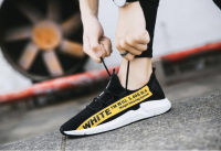 รองเท้าผ้าใบ รองเท้าผู้ชาย รองเท้าผู้หญิง แฟชั่นเกาหลี New Fashion รุ่น Off-White