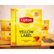 Lipton Nhãn vàng nhập khẩu Indo - gói 100 túi
