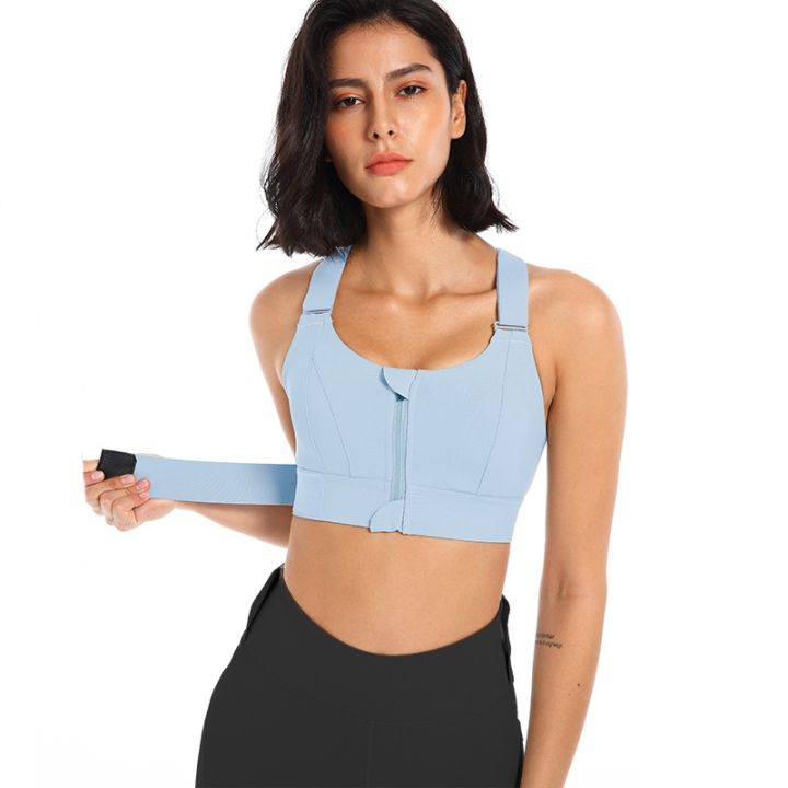 a-so-cute-zip-frontbra-ผู้หญิง39-s-ปรับได้-engineathletic-gymfitnesstops