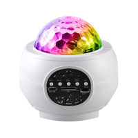 USB Star Projector Colorful LED Star Light Music Starry Water Wave LED Night Light Projector Galaxy bedroom Starry Sky Lighting