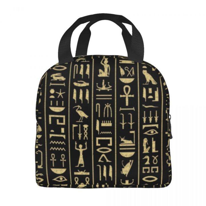 custom-gold-hieroglyphics-lunch-bag-men-women-warm-cooler-insulated-lunch-box-for-children-school