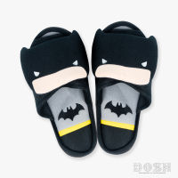 DOSH SLIPPER BATMAN รองเท้าสลิปเปอร์ฟรีไซส์ EBAC5008-BL-F