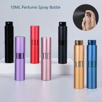 【YP】 10ml Scalable Perfume Spray BottleS Aluminum Refillable Atomizer Containers