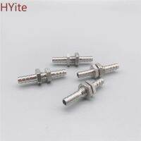 4mm 6mm 8mm 10mm 12mm 14mm 16mm 19mm Hose Barb Bulkhead 304 Stainless Steel Barbed Tube Pipe Fitting Coupler Connector Adapter Valves