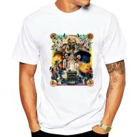 Mad Max Fury Road Poster T Shirt Men White Print T Shirt Gildan