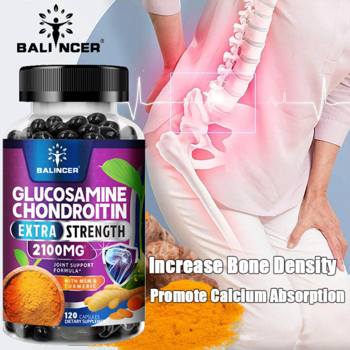 Glucosamine Chondroitin MSM Turmeric Boswellia Joint Support