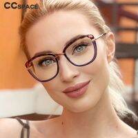 {Paopao glasses}53041 Cat Eye Anti Blue Light กรอบแว่นตาสปริงขาผู้หญิง TR90แฟชั่นแว่นตาคอมพิวเตอร์